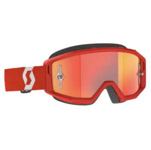 Maschera cross Scott Primal Rosso Chrome