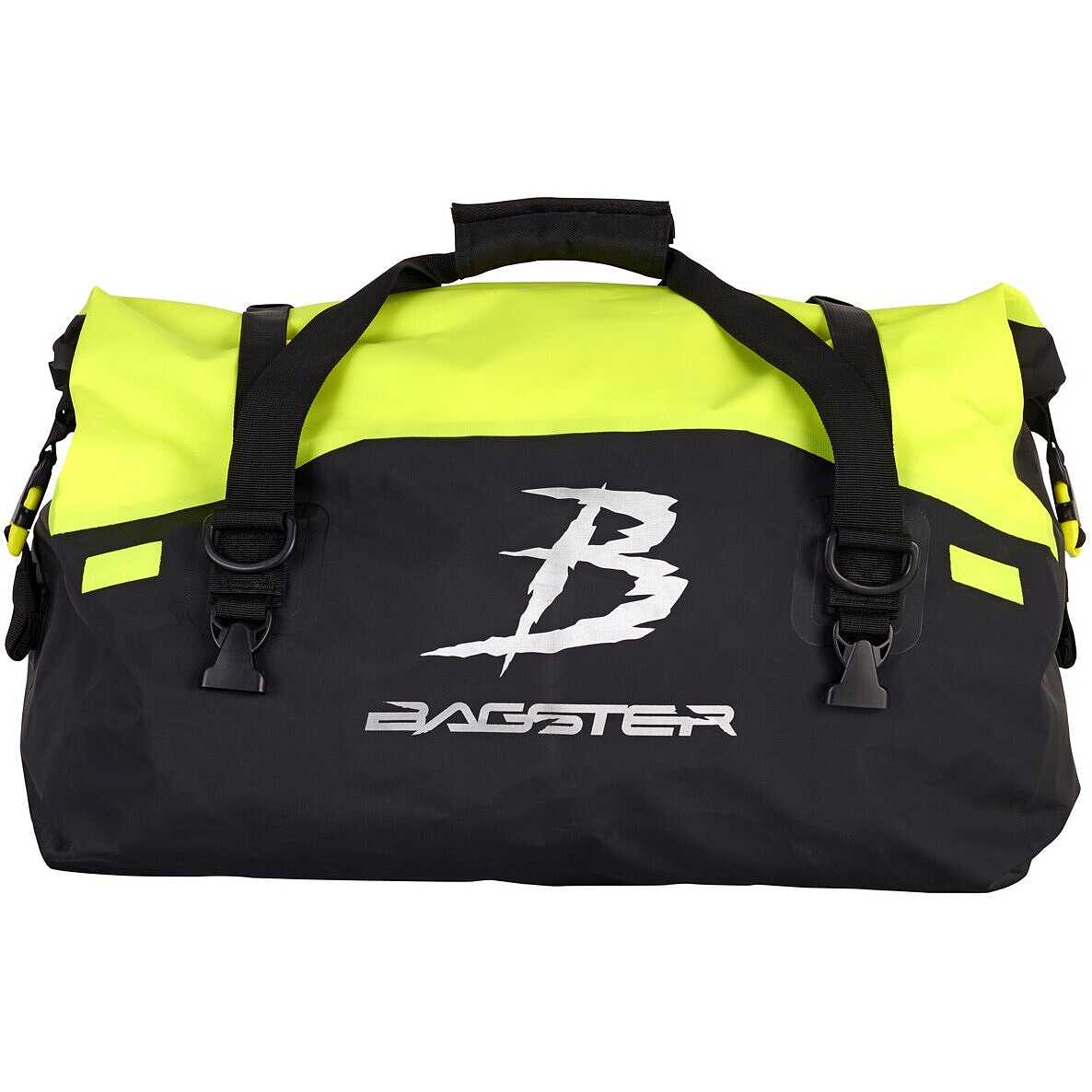Borsa moto da sella Bagster Eagle 45 Litri Nero Giallo Fluo