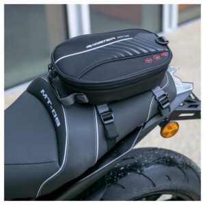 Borsa da sella universale Bagster D-Line Locker Nero