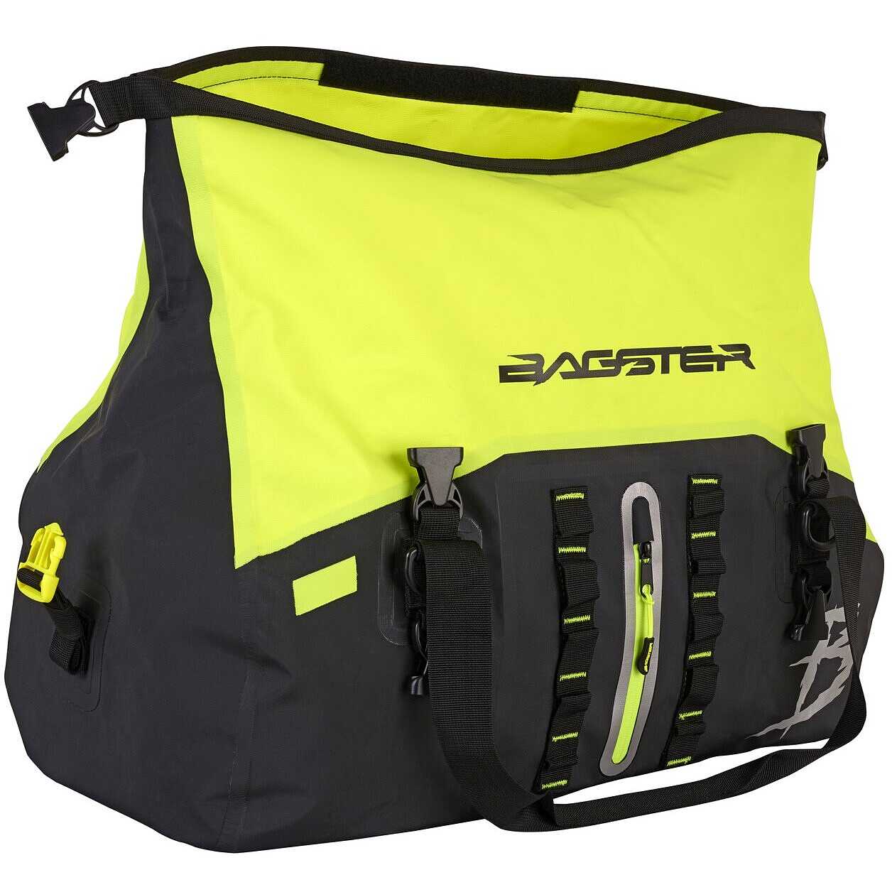 Borsa moto da sella Bagster Eagle 45 Litri Nero Giallo Fluo