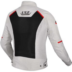 Giacca moto estiva donna Ls2 Breeze Lady Grigio Chiaro
