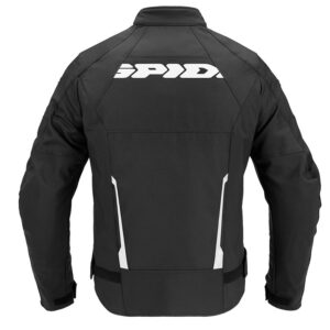 Giacca moto Spidi Dragon H2OUT Nero Bianco