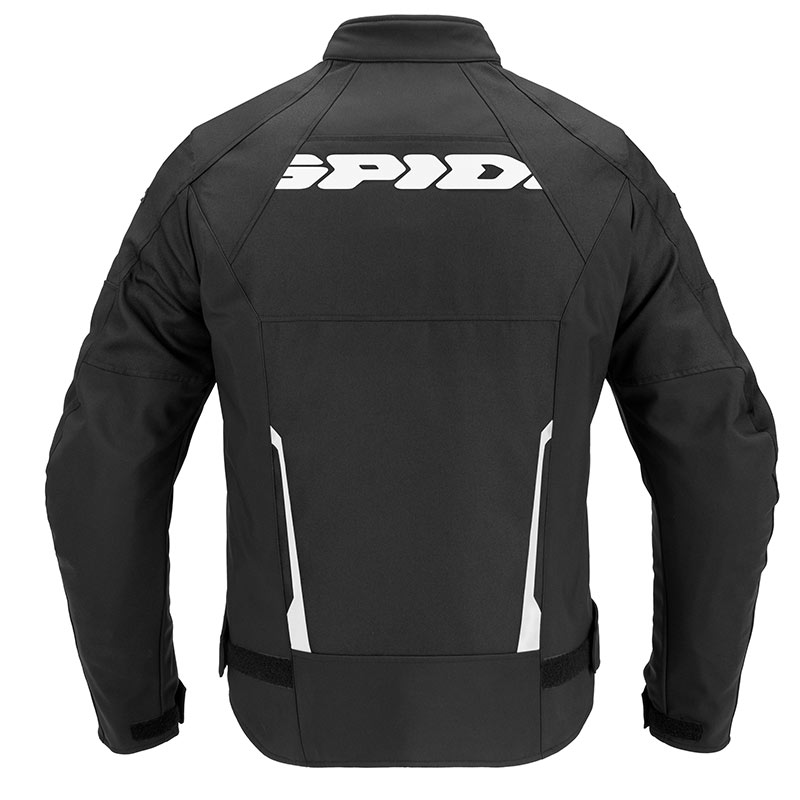 Giacca moto Spidi Dragon H2OUT Nero Bianco