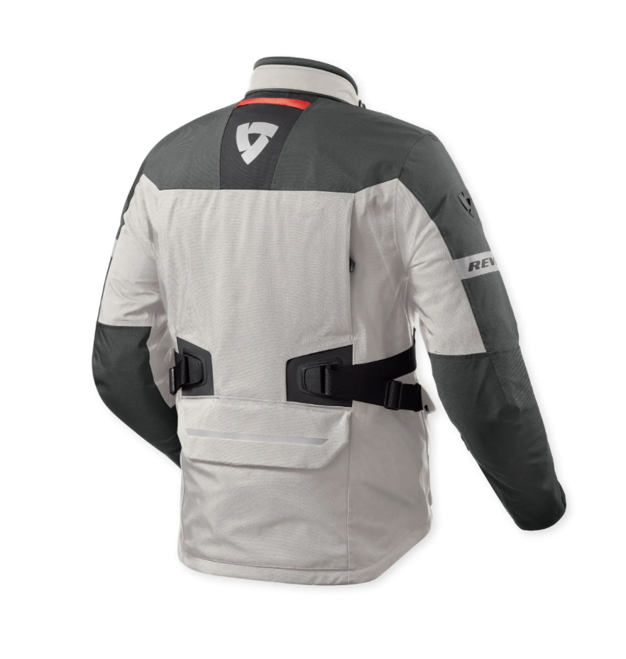 Giacca moto touring Revit Poseidon 3 Gtx Silver Antracite