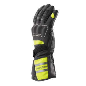 Guanti moto Clover Sierra 2 Wp Nero Giallo Fluo