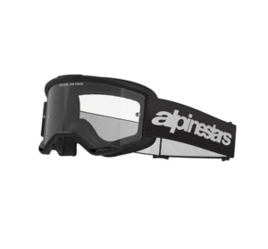 Maschera cross Alpinestars Vision 3 Wordmark Nero