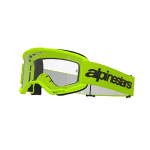 Maschera cross Alpinestars Vision 3 Wordmark Giallo